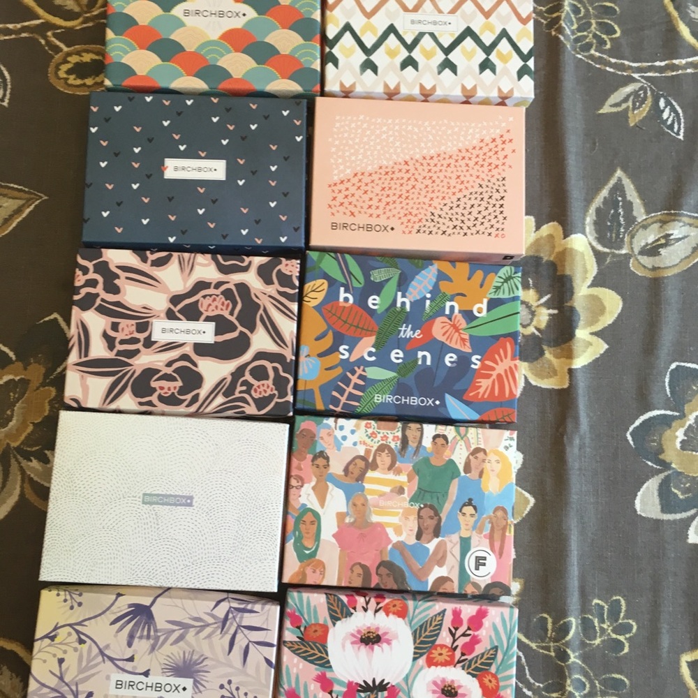 🚫SOLD 🚫 (20) Empty Birchboxes